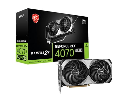 Imagen principal de MSI Ventus GeForce RTX 4070 Super 12G 2X OC NVIDIA 12 Go GDDR6X