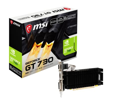 Imagen principal de MSI N730K-2GD3H/LPV1 NVIDIA GeForce GT 730 2 Go GDDR3 - Tarjeta Gráfi