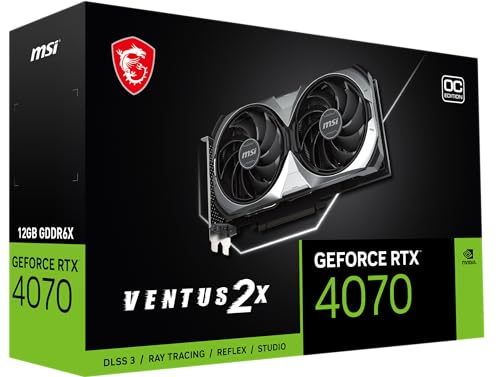 Imagen principal de MSI GeForce RTX 4070 Ventus 2X E 12G OC