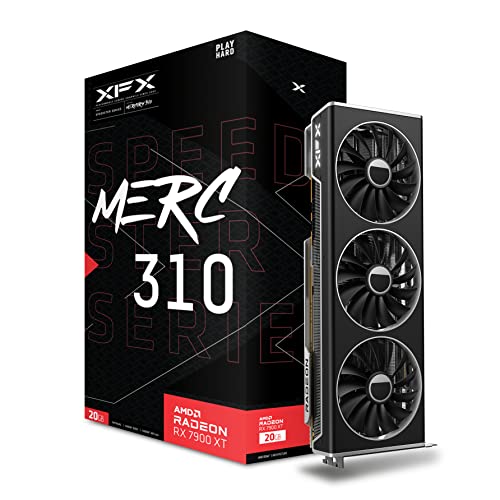 Imagen principal de XFX Speedster MERC310 AMD Radeon? RX 7900XT Black Gaming - Tarjeta gr