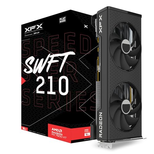 Imagen principal de XFX Tarjeta Gráfica Speedster SWFT210 Core AMD Radeon RX 7600 XT 16 G