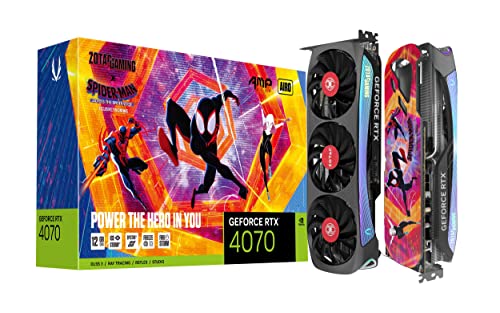 Imagen principal de ZOTAC GeForce RTX 4070 AMP Airo Spider Man