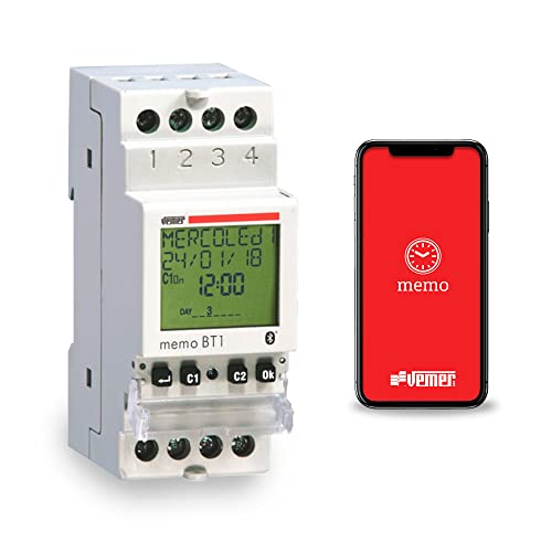 Imagen principal de VEMER VE767600 MEMO BT1 - Temporizador Digital - Interruptor Horario y