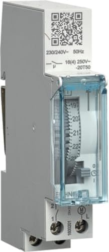 Imagen principal de Interruptor horario Hager EHN01016A 230V sin reserva