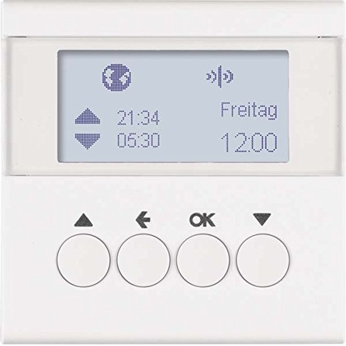 Imagen principal de Hager - Temporizador persiana rf quicklink sin b blanco polar mate