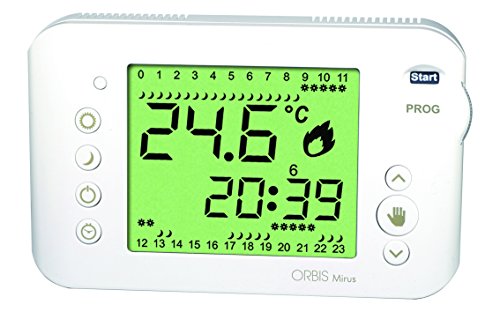 Imagen principal de Orbis mirus blanco - Cronotermostato semanal 3 temperatura mirus blanc