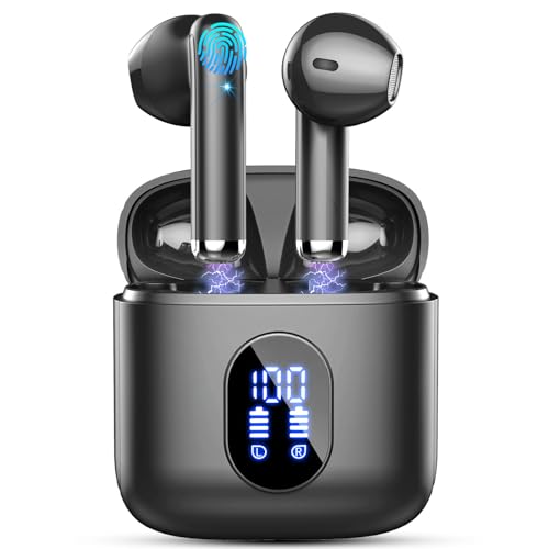 Imagen principal de Auriculares Inalámbricos Bluetooth, Auriculares Bluetooth 5.3 con HD 