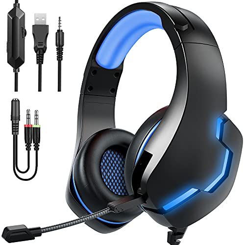 Imagen principal de GAMURRY Auriculares Gaming para PS4, Gaming Headset,Auriculares de jue