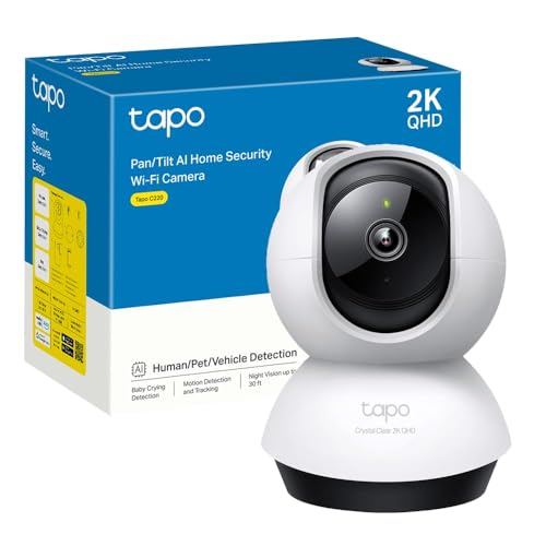 Imagen principal de Tapo C220 - IA Cámara Vigilancia 360°, 2K 4MP QHD, Inteligente de IA