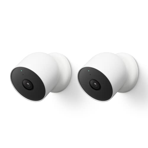 Imagen principal de Nest Cam Doppelpack - Outdoor oder Indoor mit Akku inkl. Nest Hub (2.G