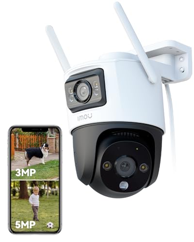 Imagen principal de Imou Cámara Vigilancia WiFi Exterior Doble Lentes 8MP (3MP Fijo+5MP P