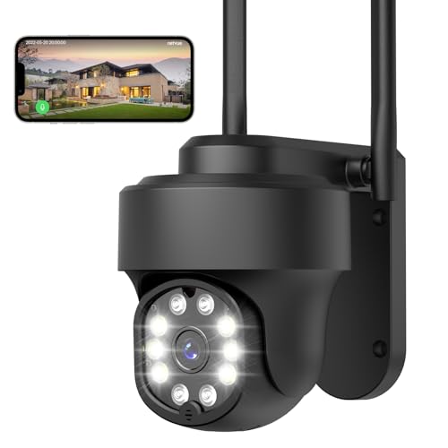 Imagen principal de NETVUE Camara Vigilancia WiFi Exterior, Camaras Vigilancia Domicilio W