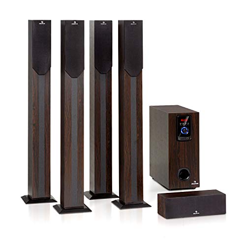 Imagen principal de Auna Areal Elegance - Sistema Home Cinema 5.1, Subwoofer 5, 5 Altavoce