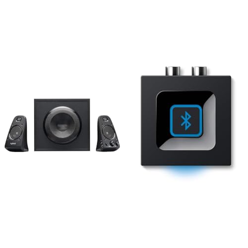 Imagen principal de Logitech Z623 Sistema de Altavoces 2.1 con Subwoofer, 400W de Pico, Gr