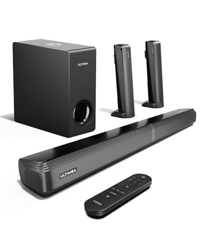 Imagen principal de ULTIMEA 4.1ch Barra de Sonido TV Dolby Atmos, 2 en 1 Soundbar Bluetoot