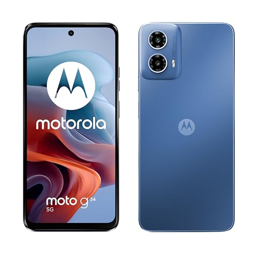 Imagen principal de Motorola Moto G34 5G 4GB/128GB azul (Ice Blue) Dual SIM XT2363-3