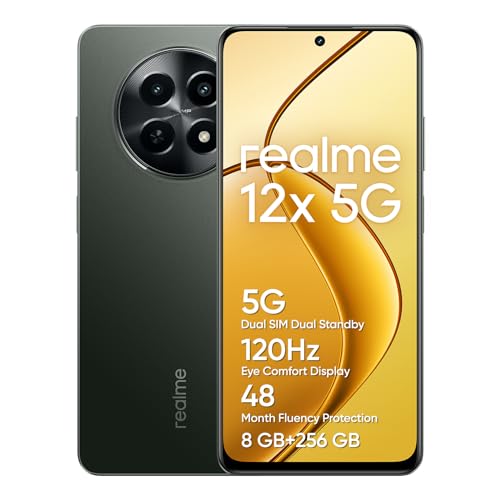 Imagen principal de realme Smartphone 12x 5G 256GB 8GB Glowing Black