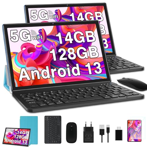 Imagen principal de 2024 Newest Tablet 10 Pulgadas 14GB RAM+128GB ROM (1TB TF), Android 13