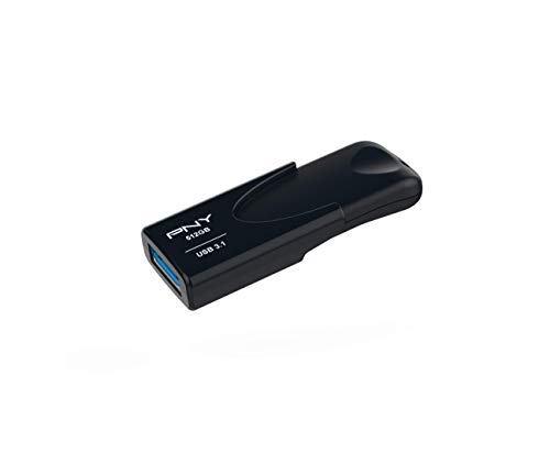 Imagen principal de PNY Memoria USB Attaché 4 3.1, Negro, 512 GB