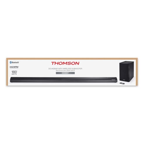 Imagen principal de Thomson SB500BT - Barra de Sonido con subwoofer inalámbrico, Negro