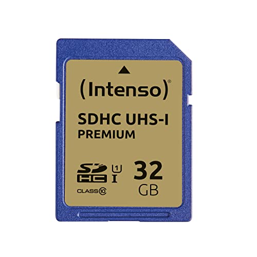 Imagen principal de Intenso 3421480 Tarjeta de memoria SD UHS-I 32 GB grado 10, Negro