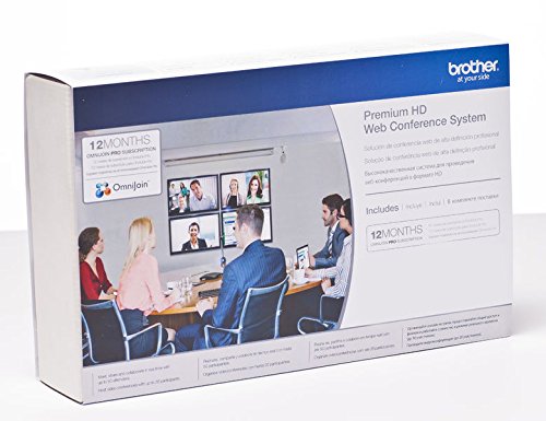 Imagen principal de Brother OmniJoin Pro - Servicio de videoconferencia Web, 1080p HD, 3 G