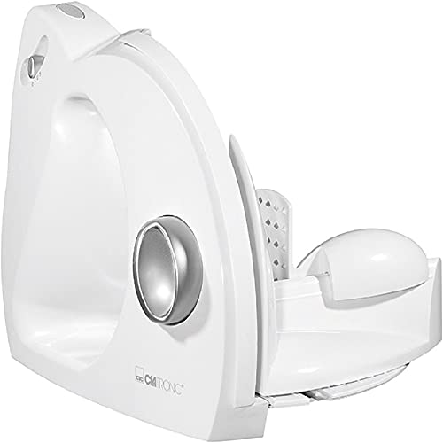 Imagen principal de Clatronic AS 2958 Cortafiambres, Corte Ajustable, 180 W, Color Blanco,