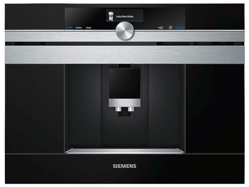 Imagen principal de Siemens CT636LES6 Cafetera integrable, 19 bares negro, inox h.connect