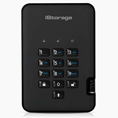 Imagen principal de iStorage diskAshur2 HDD 2TB Negro - Disco duro portátil seguro - Prot