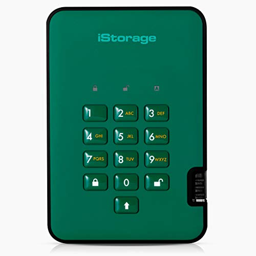 Imagen principal de iStorage diskAshur2 HDD 500GB Verde - Disco duro portátil seguro - Pr