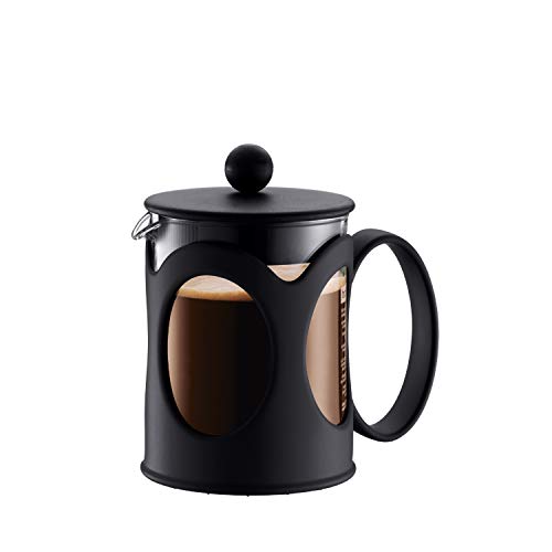 Imagen principal de Bodum Cafetera émbolo, Acero Inoxidable, Negro, 4 Taza