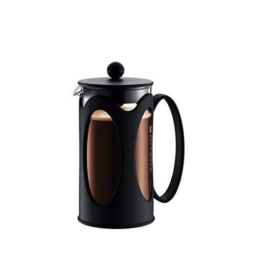 Imagen principal de Bodum Cafetera émbolo, Acero Inoxidable, Negro, 3 Taza