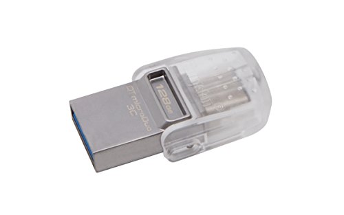 Imagen principal de Kingston DTDUO3C - USB 3.0/3.1 de 128 GB DT Micro dúo 3c