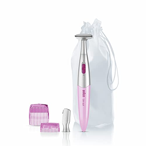 Imagen principal de Braun Silkepil Styler 1100 - Depiladora electrica con 2 cabezales y 2 