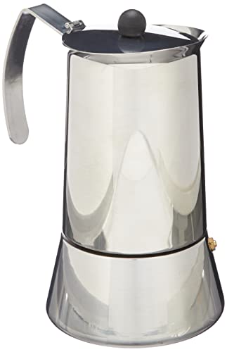 Imagen principal de Monix Eterna Cafetera Italiana 10 Tazas, 350 W, 0.5 litros, Acero Inox