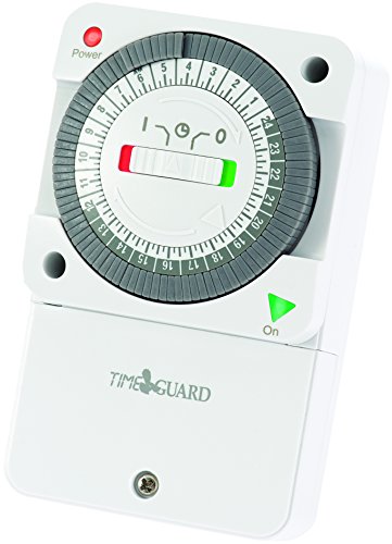 Imagen principal de Timeguard NTT05 24-Hour Slimline General Purpose Timeswitch, Green,red