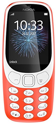 Imagen principal de Nokia 3310 a00028301 Single SIM, Teléfono móvil Retro, Warm Red