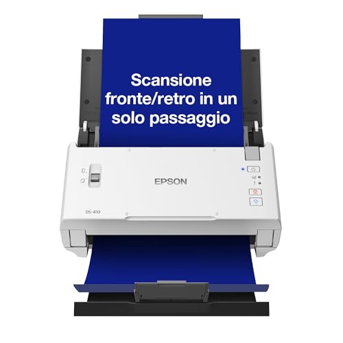 Imagen principal de Epson Workforce DS-410, Escáner Vertical de Documentos en Color A4, U