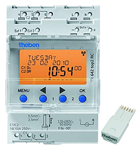 Imagen principal de Theben tr642top2rc - Interruptor anual digital tr642 top2 rc 2 canal