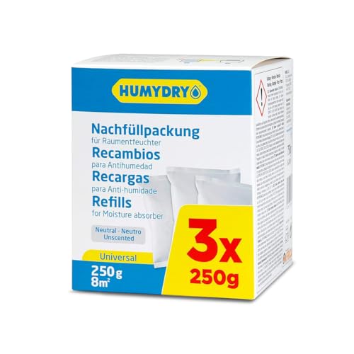 Imagen principal de HUMYDRY Recambios Antihumedad 3x250g