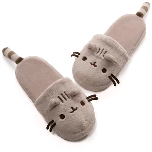 Imagen principal de Pusheen, Zapatillas de estar por casa con forma de gato, Enesco