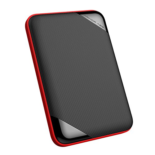 Imagen principal de SILICON POWER Armor A62 Disco Duro Externo 5000 GB Negro, Rojo