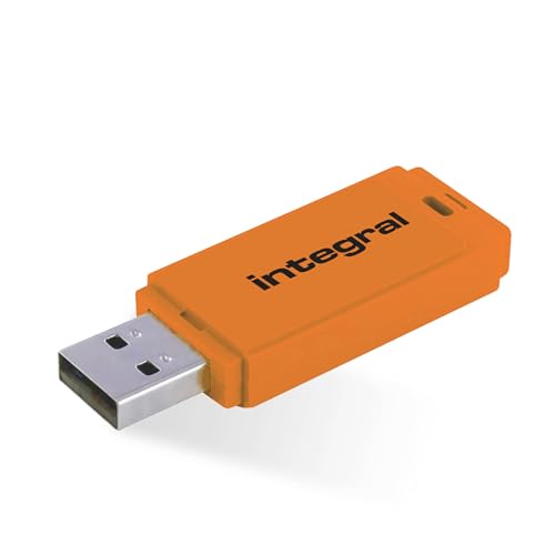 Imagen principal de Integral 128GB Neon Naranja USB 2.0 Flash Drive