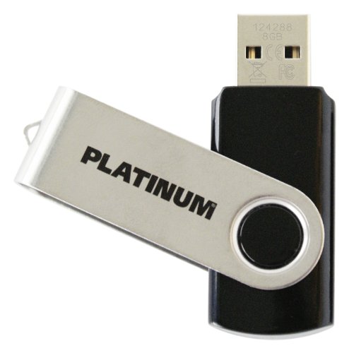 Imagen principal de Platinum Twister - Memoria USB 2.0 Negro 8 GB