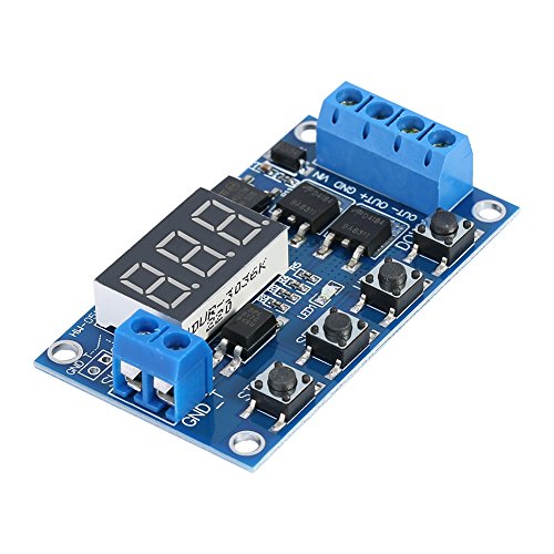 Imagen principal de DC5-36V Temporizador de relé Ajustable, Módulo de Retardo de Tempori