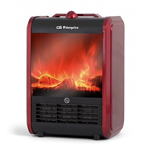 Imagen principal de ORBEGOZO CALEFACCIÓN CM 9015 Chimenea Eléctrica, 1500 W, 2 Posicione