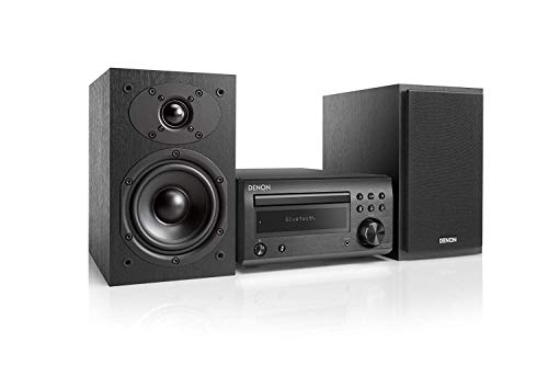 Imagen principal de Denon D-M41 - Microcadena con lector de CD y Bluetooth, color plata y 