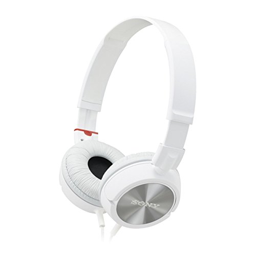 Imagen principal de Sony MDRZX300W - Auriculares de diadema cerrados, blanco y plata