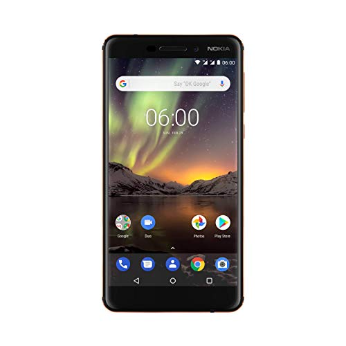 Imagen principal de Nokia 6.1 - Smartphone 32GB, 3GB RAM, Dual Sim, Black/Copper