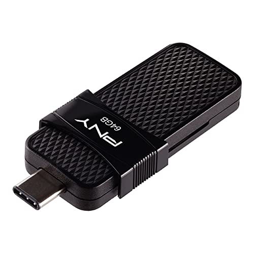 Imagen principal de PNY Duo Link Unidad Flash USB 64 GB 3.0 (3.1 Gen 1) Conector USB Tipo 